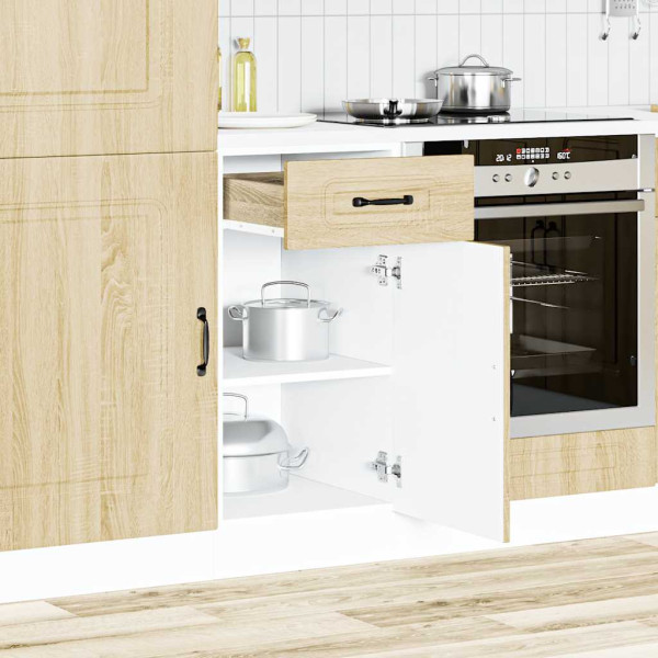 Mueble bajo de cocina Kalmar madera ingeniería de roble sonoma M 3