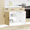 Mueble bajo de cocina Kalmar madera ingeniería de roble sonoma 3