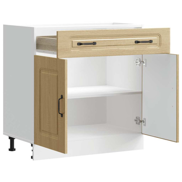 Mueble bajo de cocina Kalmar madera ingeniería de roble sonoma M 5