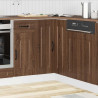 Mueble bajo esquinero de cocina Kalmar marrón roble 3