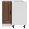 Mueble bajo esquinero de cocina Kalmar marrón roble 4
