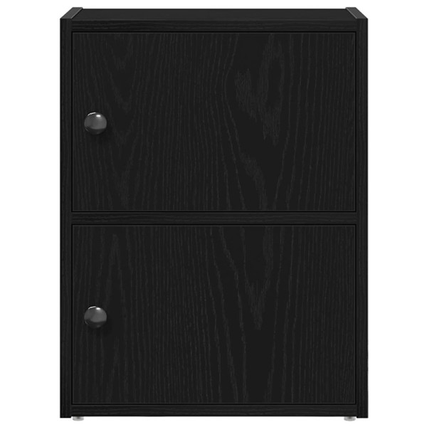 Estante 40x24x52 cm derivados de madeira carvalho preto M 4