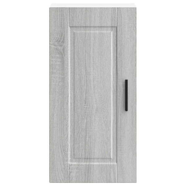 Armario de pared de cocina Porto gris sonoma madera ingeniería M 4