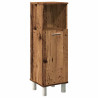 Armario de baño madera contrachapada envejecida 30x30x95 cm 2