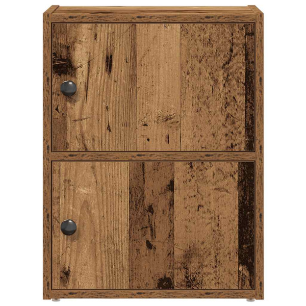 Estantería madera de ingeniería color envejecido 40x24x52 cm M 4