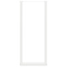 Pernas de mesa de centro em formato de U 2 peças aço branco 40x(110-111) cm 5