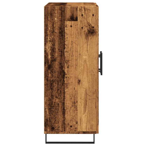 Aparador de madera de ingeniería envejecida 69.5x34x90 cm M 5