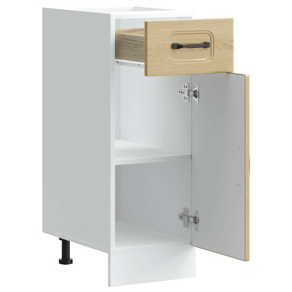 Mueble bajo de cocina Kalmar madera ingeniería de roble sonoma M 5