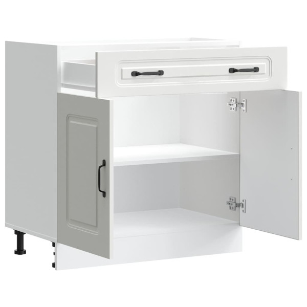 Mueble bajo de cocina Kalmar madera de ingeniería blanca M 5