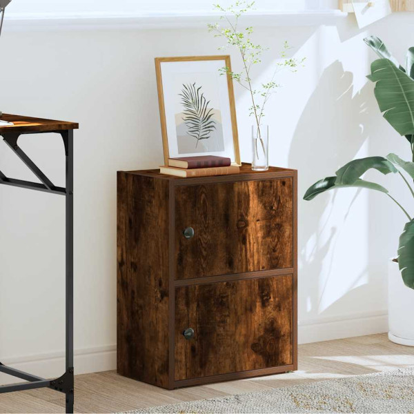 Estante 40x24x52 cm derivados de madeira carvalho fumado M 3