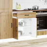 Mueble bajo de cocina Kalmar roble artesanal madera ingeniería 3