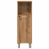 Armario de baño madera contrachapada roble artisan 30x30x95 cm 4