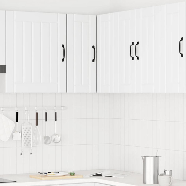 Armario cocina esquina de pared Kalmar madera ingeniería blanca M 3