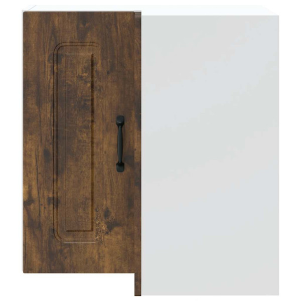 Armario de cocina de esquina de pared Kalmar roble ahumado M 4