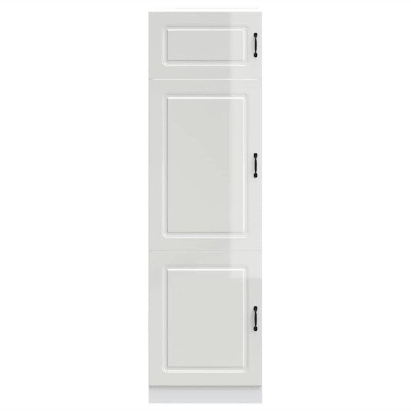 Armario de cocina Kalmar blanca de alto brillo M 3