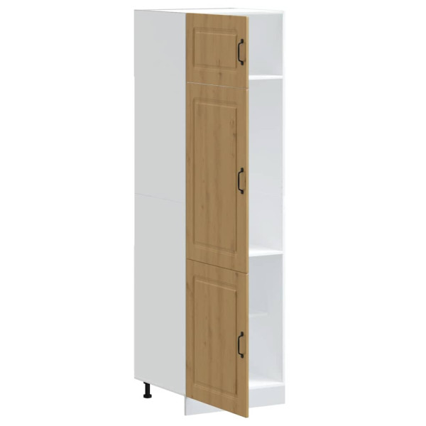 Armario de cocina Kalmar roble artesanal madera de ingeniería M 4