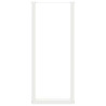Pernas de mesa de centro em formato de U 2 peças aço branco 50x(110-111) cm 5