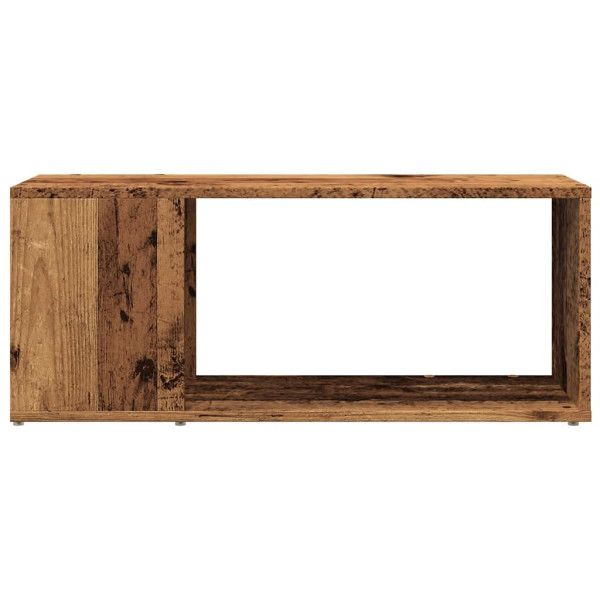 Mueble de TV madera de ingeniería envejecida 80x24x32 cm M 5