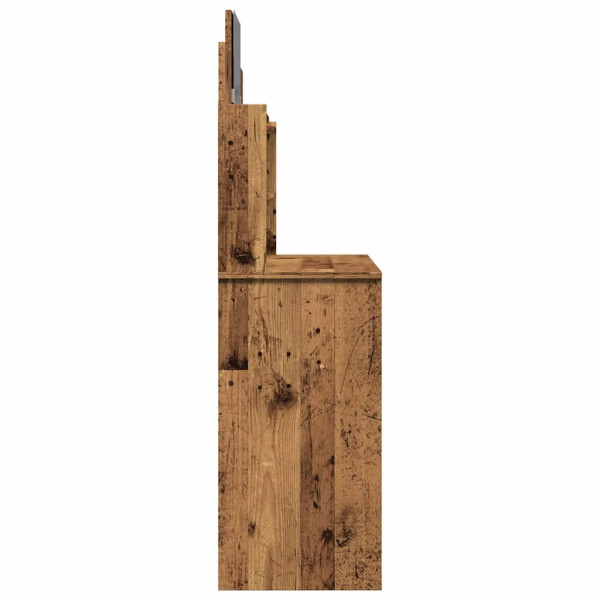 Toucador com espelho 96x39x142 cm madeira velha M 5