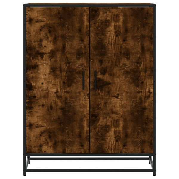 Sapateira 75x38x97.5 cm deriv. de madeira/metal carvalho fumado M 4