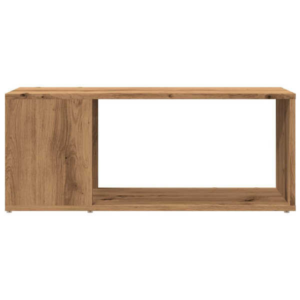 Mueble de TV madera de ingeniería roble artisan 80x24x32 cm M 5
