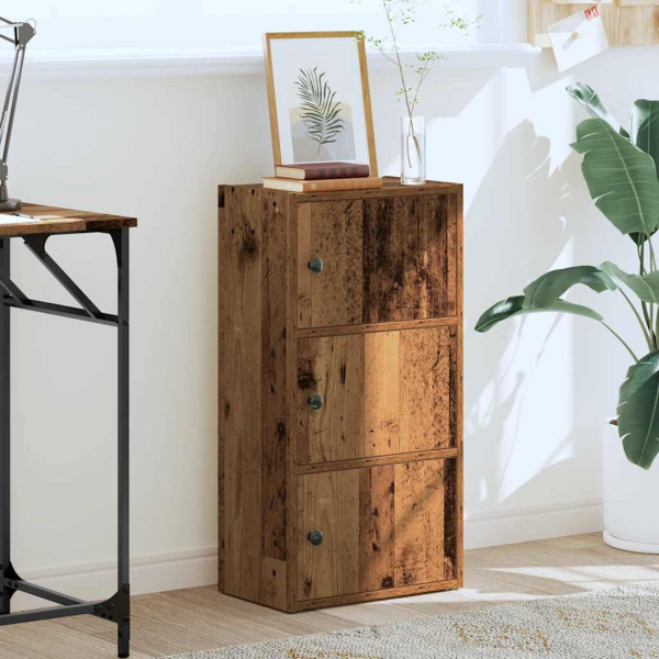 Estante 40x24x77 cm derivados de madeira madeira velha M 3