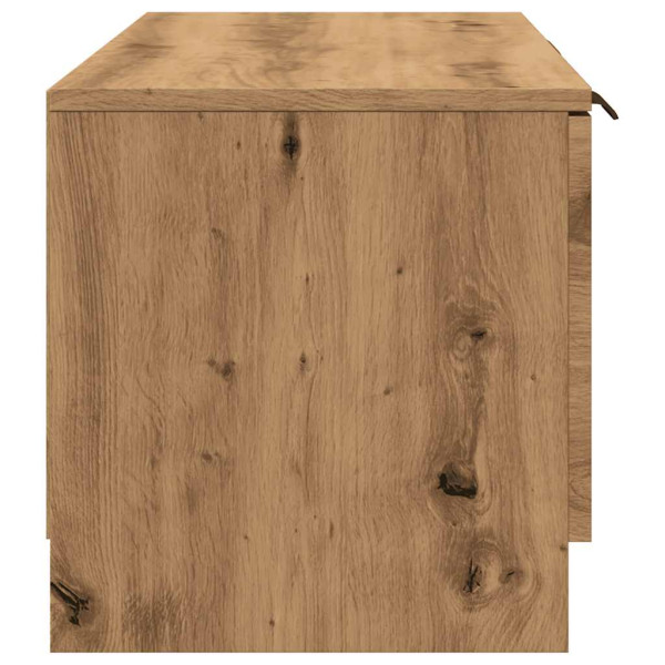 Mueble de TV madera contrachapada artisan roble 102x35x36.5 cm M 5