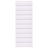 Toallas de visita 10 piezas blanco 30x50cm 360 gsm 100% algodón 1