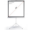 Pantalla trípode proyección 80pulgadas 2