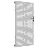 Puerta de jardín acero corten diseño cuadrado 85x175 cm 3