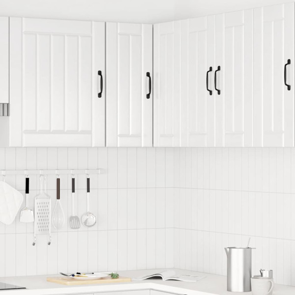 Armario de cocina de esquina pared Porto blanca de alto brillo M 3