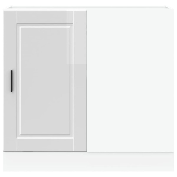Mueble bajo de cocina Porto alto brillo blanco M 5