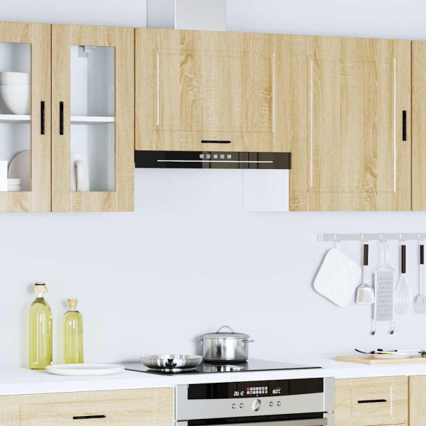 Mueble de pared cocina madera contrachapada Porto roble sonoma M 4