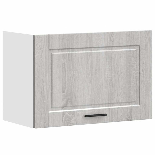 Armario de pared de cocina Porto gris sonoma madera ingeniería M 2