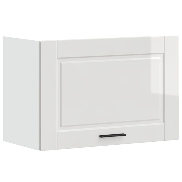 Armario pared cocina Porto madera ingeniería blanca alto brillo M 2