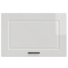 Armario pared cocina Porto madera ingeniería blanca alto brillo 5