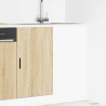 Mueble bajo de cocina porto roble sonoma madera reconstituida 3