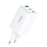 Cargador Red Universal Ultra Fast PD Port x3 (2x Tipo-C + 1x USB) COOL (65W) GaN Blanco 4