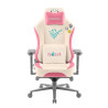 Silla gaming Phoenix nova crema/rosa 1