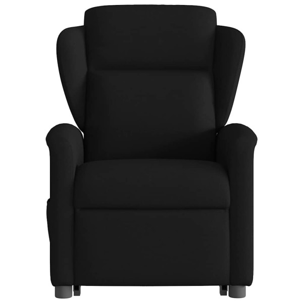 Sillón eléctrico reclinable elevable de tela negro M 5
