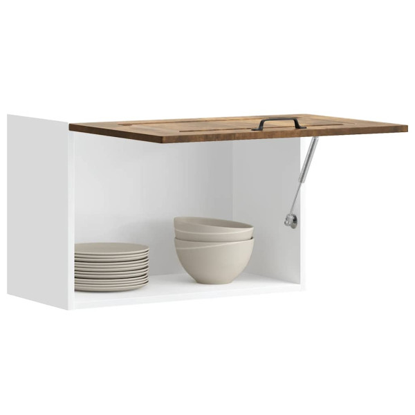 Armario de pared para cocina Kalmar de roble ahumado D