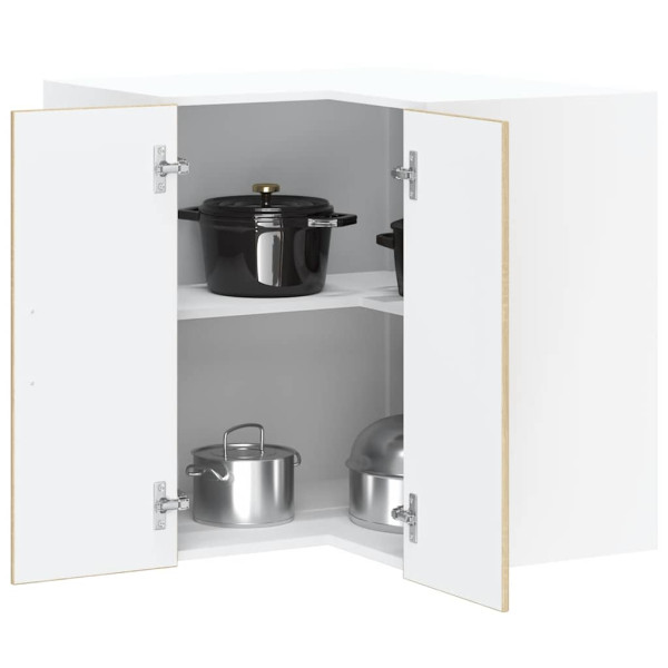 Mueble cocina esquina pared Lucca roble sonoma D