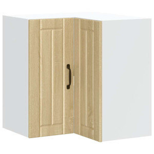 Mueble cocina esquina pared Lucca roble sonoma H