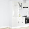 Mueble de cocina Lucca madera contrachapada blanco brillante 2