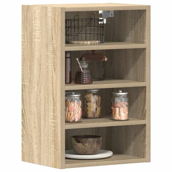 Armario colgante cocina contrachapada color roble 40x29.5x60 cm D