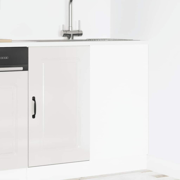 Armário de cozinha baixo Kalmar branco alto brilho M 3