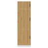 Mueble de cocina Lucca de madera contrachapada roble artesanal 3