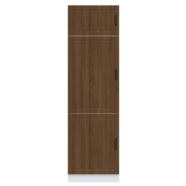 Mueble de cocina Lucca de madera contrachapada roble marrón M 3