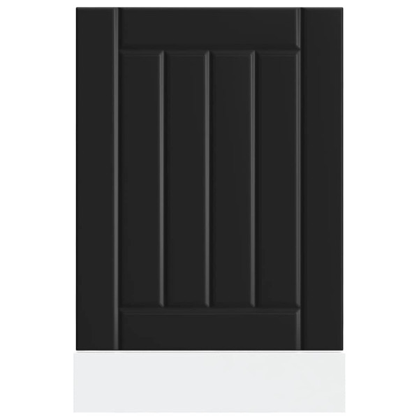 Panel para lavavajillas Lucca madera contrachapada negra M 4