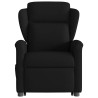 Sillón reclinable elevable tela negro 5